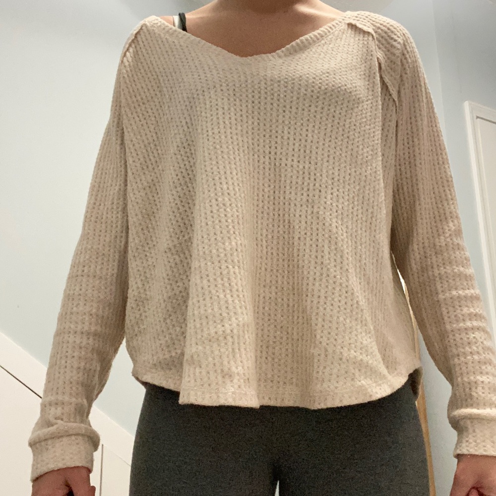 Cream Sweater - Picture 2 of 2